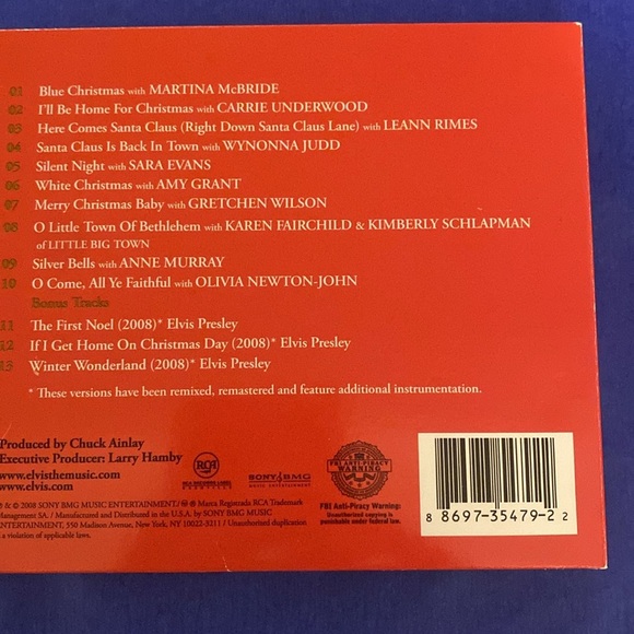 Elvis Presley Christmas Duets CD - BUNDLE & SAVE! - Picture 4 of 4
